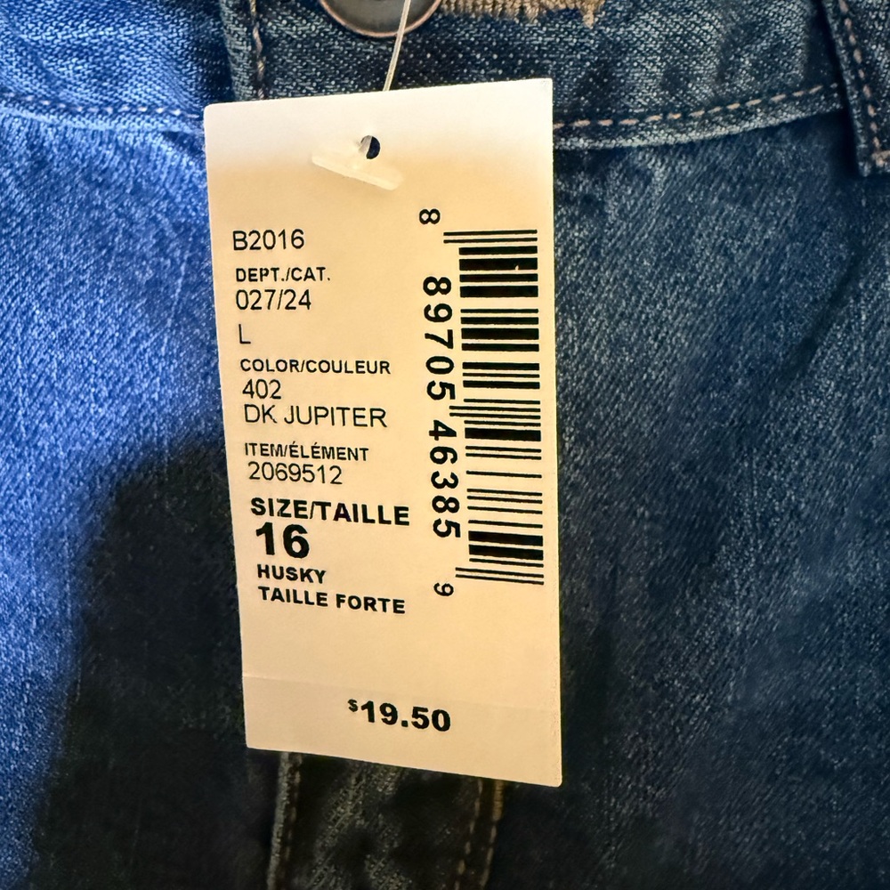 The Children’s Place Boys Husky Bootcut Jeans - Deep Blue - Picture 4 of 6